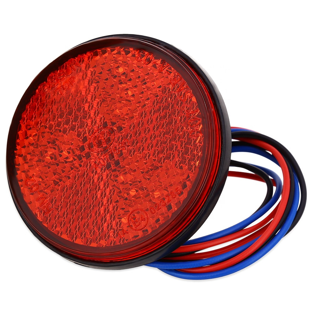 Buy Round Motorcycle Led Light 12v Led Indicators Steering Signal Light ...