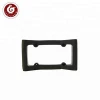 Rubber Black License Plates Frame for Europe Auto Front Bumper Guard protector for license plate holder
