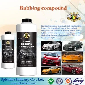 Rubbing compound/ Rubbing compound car polish
