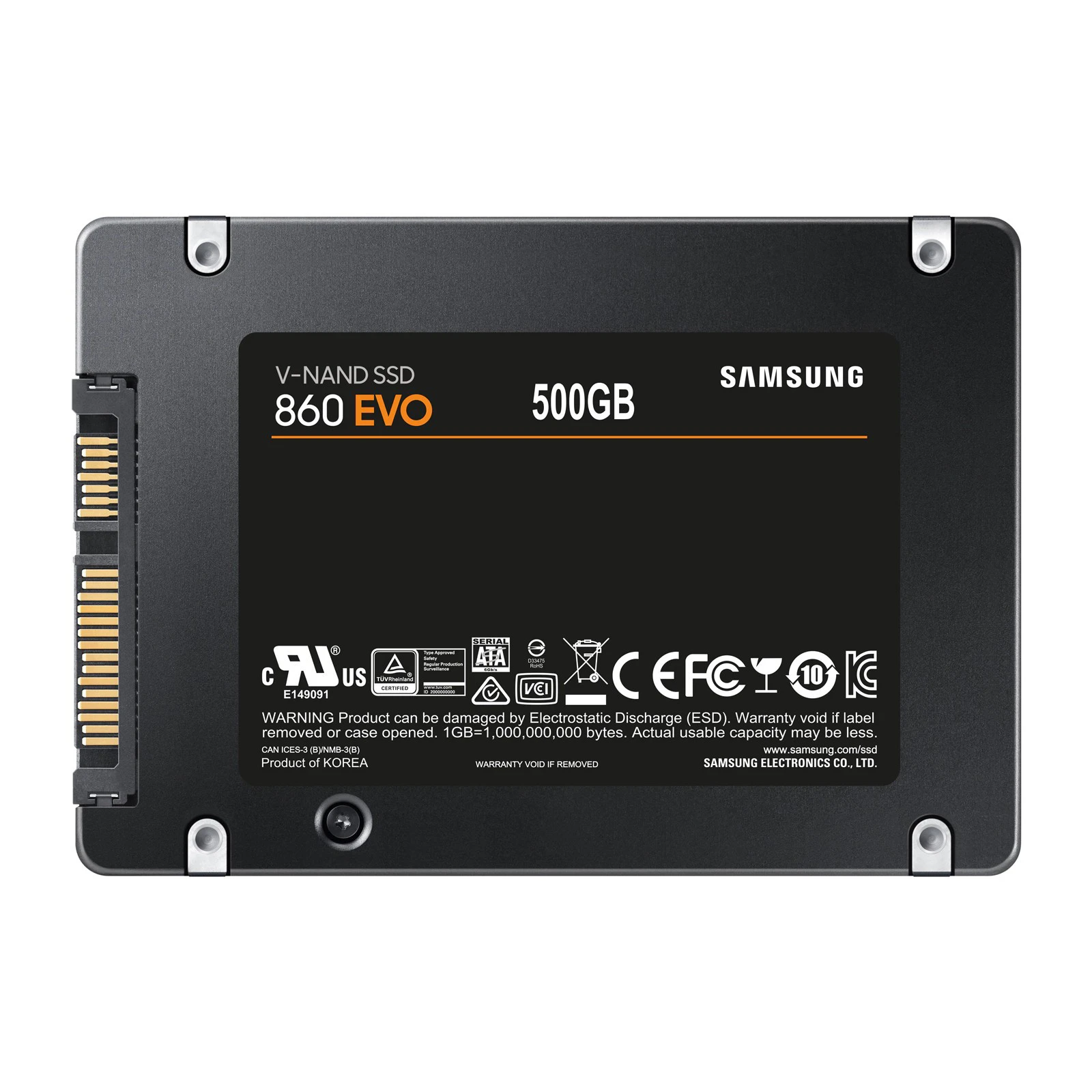 Samsung Ssd 860 Evo 250gb 500gb 1tb 2tb 4tb Internal Solid State Disk Hard Drive Sata 3 2.5 Inch Laptop Desktop Pc Ssd 1tb