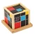 Import SE019(NX)  Trinomial Cube  Montessori materials    Educational wooden toy equipment  montessori for AMI and AMS from China