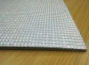 Self adhesive clad aluminum fireproof acoustic foam heat insulation material