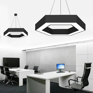 SESIMENT  100-260v Wholesale hanging suspend  modern chandeliers pendant lights black for office