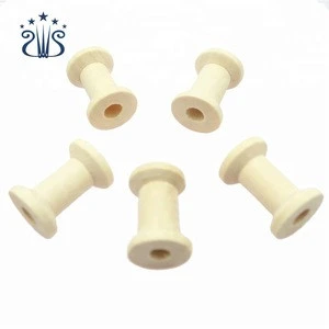 Sewing Accessories Wood Craft Manual DIY Winding Wooden Thread Spool