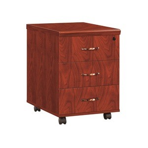 Shanghai printed wood  3 drawers file cabinet office  wood color cabinet