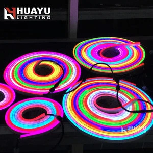 silicon led neon manufacturer Shenzhen waterproof ip67 rgb 5050 flexible led neon light