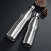 Single Layer Foreign Trade Cup Gourd-shaped Bicycle Sports Water Bottles Stainless Steel