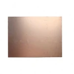 Single Side 10*15 FR-4 Glass fiber Blank Copper Clad Printed Circuit Board Universal Prototype PCB