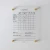 Import Single Sided Frosted Clear Family Small Acrylic Home Wall Calendar For Student from China