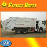 Sinotruk HOWO 10-18m3 Hydraulic Garbage Compactor Truck 6x4 10 Wheels Waste Collector Truck China big Garbage Truck for sale