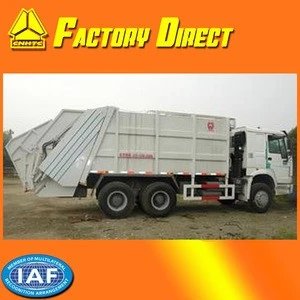 Sinotruk HOWO 10-18m3 Hydraulic Garbage Compactor Truck 6x4 10 Wheels Waste Collector Truck China big Garbage Truck for sale