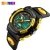 Import SKMEI 1163 pointer dual time watch digital watches cool new design with 6 colors from China