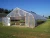 Import Skyplant tunnel Commercial Green house easy assemble Double Film Single-Span Agricultural Greenhouses from China