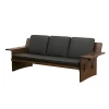 Slid wooden sofa set designs living room home furniture for sale