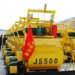 Small building and construction equipment JS500 self-loading electric Concrete Mixing Machine Mixer