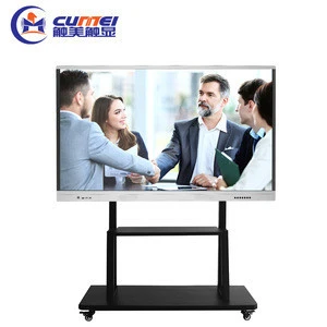 Smart lcd panel touch screen monitor multimedia advertising player digital interactive whiteboard all in one pc
