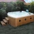 Import SMBR-390 Large design bath 8 person optional pediucre with waterproof TV for whirlpool spa massage bathtub outdoor hot tub from China
