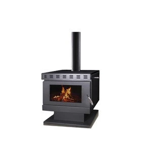 Smokeless Insert Fireplace Cast Iron Wood Burning Stove With Oven,Industrial Decorative Burning Wood Stoves