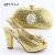 Import So lovely hot selling Fashion style High quality shoe bag set with stones big size african dress shoe from China