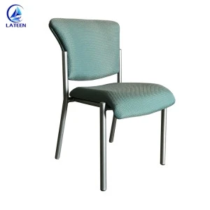 Special design commercial home furniture green color chair dining room chair without armrest