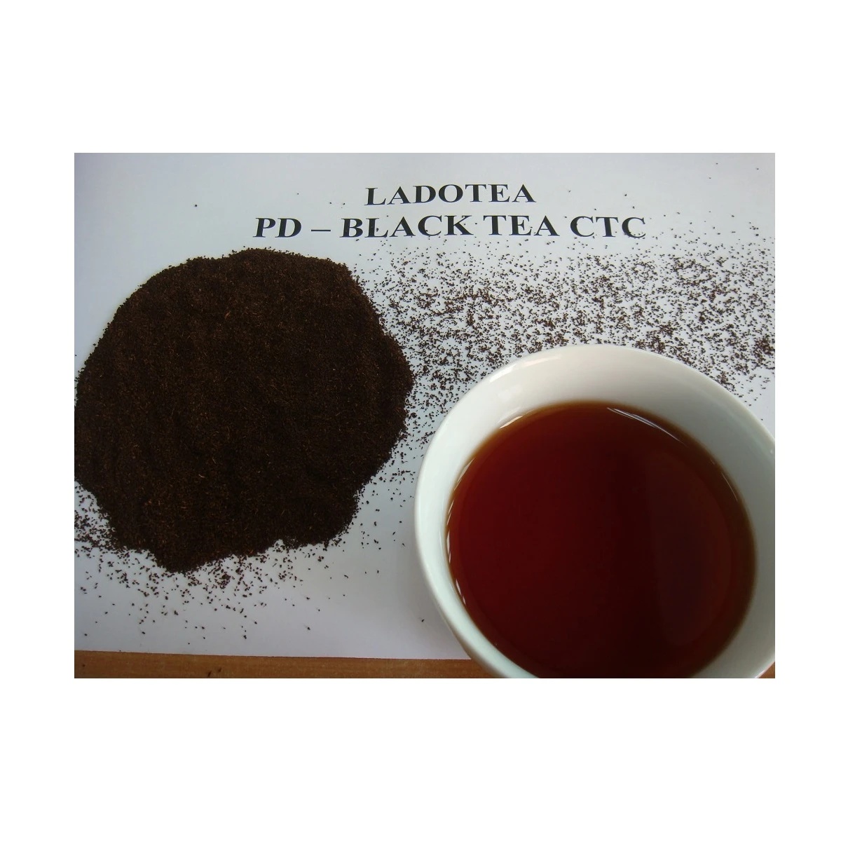Special Grade Wholesale Ladotea Brand Organic PD - Black Tea LTC From Vietnam
