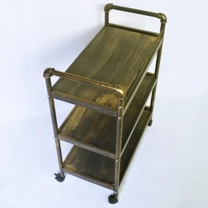 SSJS order made available stainless steel salon trolley storage cabinets