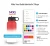 Import Stainless Steel 1200ml Ombre Water Bottle Cold Hot Drinking Double Wall Premium Water Bottle with Logo from China
