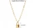 Import Stainless Steel Chain Link Choker Necklace Women 18k Gold Plated Paper Clip Paperclip Link Chain Necklaces from China