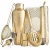 Import stainless steel cocktail bar tools Copper Cocktail Muddler and Mixing Spoon Stainless Steel Bar Tool set from China