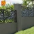 Import Stainless steel decorative modern garden laser cut fence panels privacy decorative metal screen metal fencing panel from China