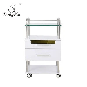 Stainless steel  disinfection medical trolley cart beauty salon trolley