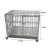 Import Stainless steel material pet dog cage with plastic tray from China