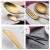 Import stainless steel matte silverware western portuguese flatware set,gold cutlery set from China