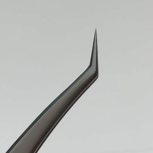 Stainless Steel Pointed Eyebrow Tweezers Precision Eyelashes Extension Tweezers