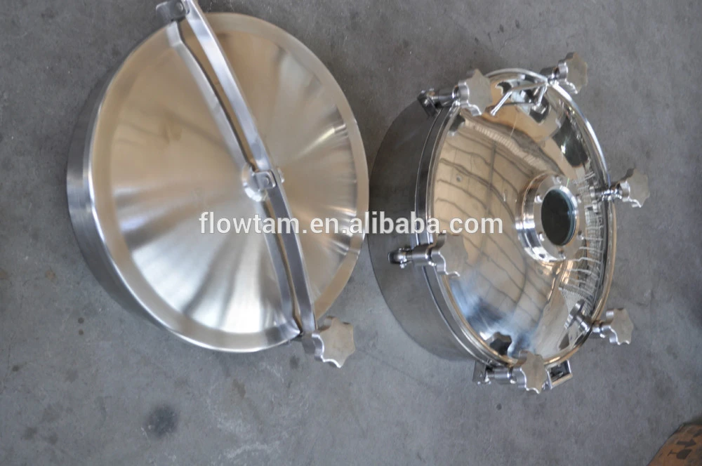 stainless steel pressure vessel manhole cover