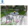 steel frame metal garden sets table and chair outdoor