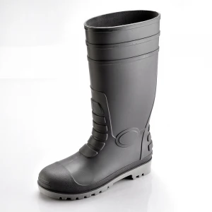 Steel toe S5 PVC safety rain boots