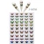 Import Sticker Decals Stickers for Nail Art Butter Fly Laser 3D Holographic Butterfly Nail Decal from China