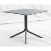 Stock Steel Mesh High Top Square Bar Cocktail Table