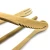Import Straw Spoon Fork Knife Bamboo Cutlery Set Flatware from China