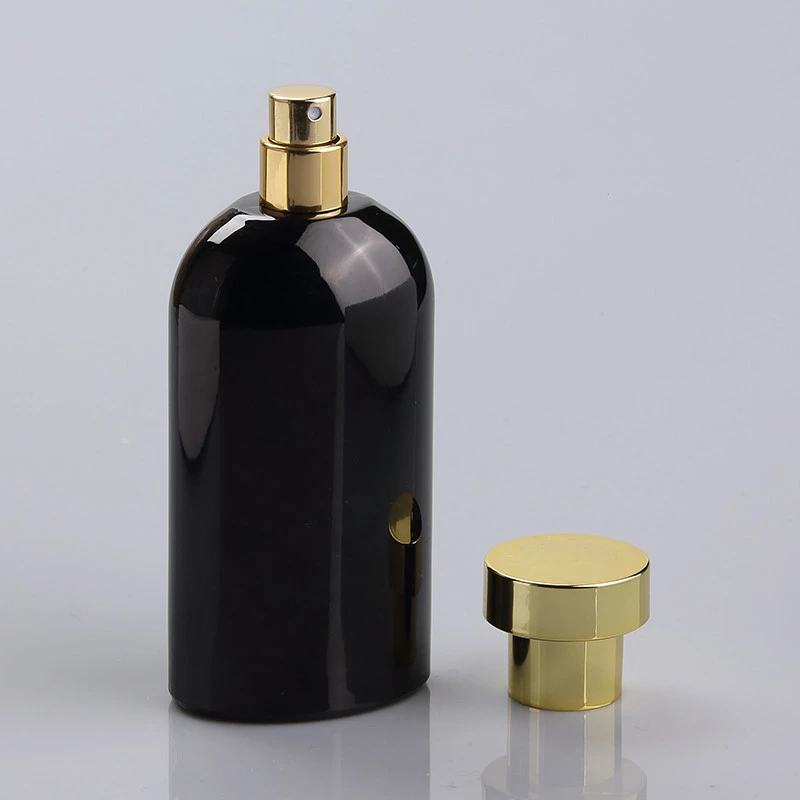 Strict Quality Control Factory 100ml Perfume Bottle Black Matte