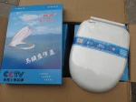 Strong Oval Shaped Soft Close Toilet Seat with 5 Year Guarantee
