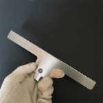 Sugar Packaging Bag Cutting Knives / Food Machinery Parts Serrated Blades