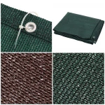 Sun shade sail Rectangle Waterproof Sunshade Canopy UV Block Awning Shelter Fabric Screen for Patio Yard Deck