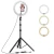 Import Suppliers Wholesale selfie ring light, 10 12 inch 14 inch 18 inch phone selfie led circle live big ring light with tripod stand from China