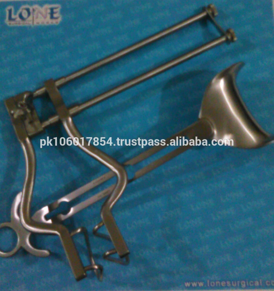 Surgical Instrument Balfour Abdominal Retractor with side blade