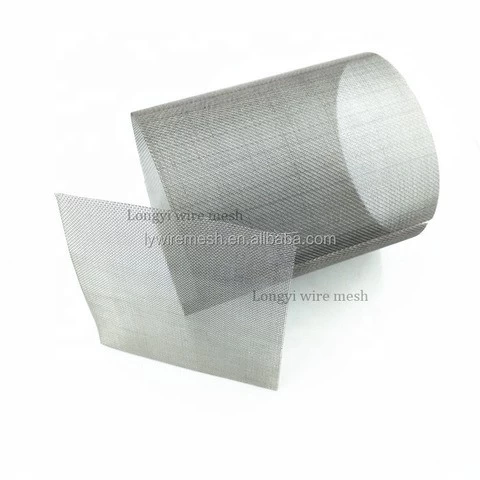 SUS 304 316 stainless steel plain woven square wire mesh for window screen and filter 14 16 18 20 22 mesh