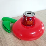 Swimming Pool Cup Holder Cherry   Inflatable Cup Holder Drink Floating Pool Float for beach Accessories