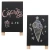 Import Tabletop A-frame mini wooden chalkboard sign from China