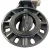Import Taiwan best quality  UPVC Pneumatic Flange-type Butterfly Valve AT75D-2DP from China